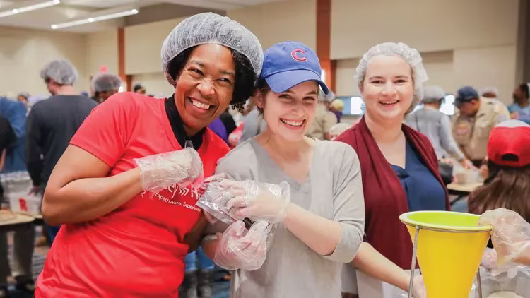 Rise Against Hunger Volunteers (Attuned Case study)